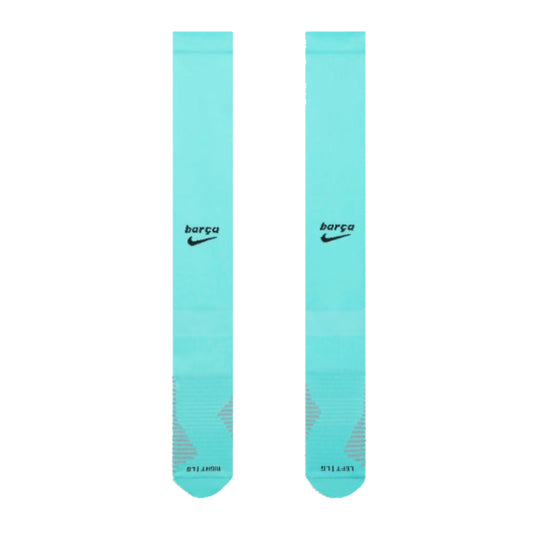2023-2024 Barcelona Third Socks (Aqua)