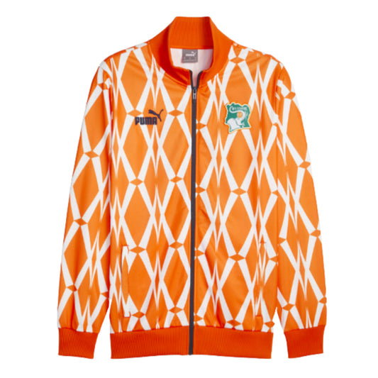 2023-2024 Ivory Coast FtblCulture Jacket (Orange)