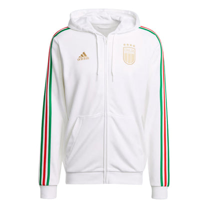 2024-2025 Italy DNA Full Zip Hoody (White)