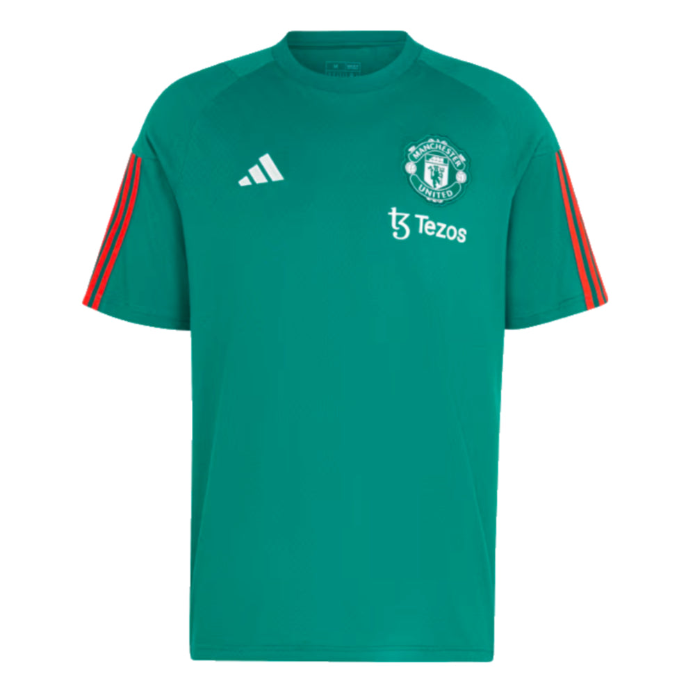 2023-2024 Man Utd Training Tee (Green)