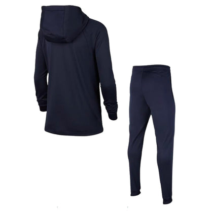 2023-2024 Tottenham Dri-FIT Strike Hooded Tracksuit (Dark Purple) - Kids