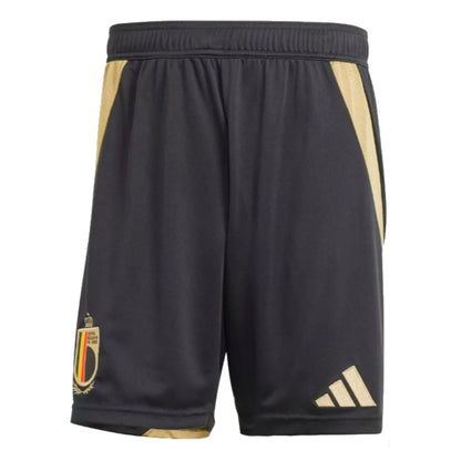 2024-2025 Belgium Home Shorts (Black)