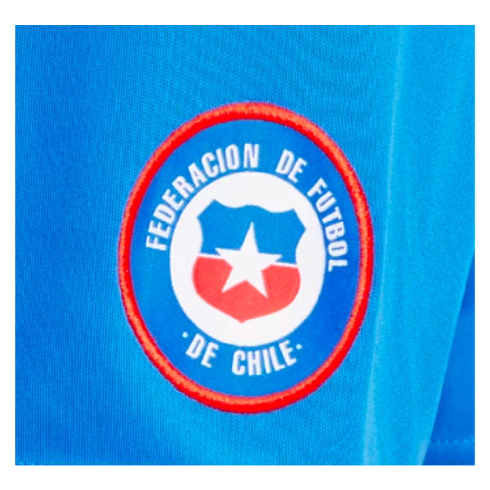 2024-2025 Chile Home Shorts (Blue)