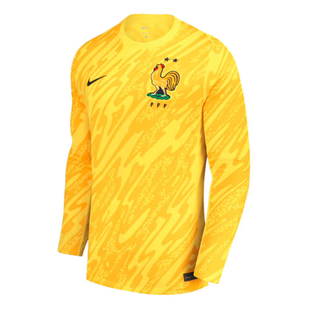 2024-2025 France Goalkeeper LS Home Shirt - Kids