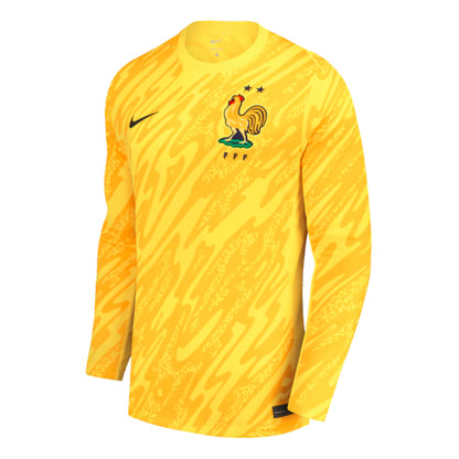 2024-2025 France Goalkeeper LS Home Shirt - Kids