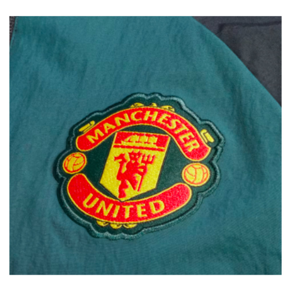 2024 Man Utd Woven Track Jacket (Black)