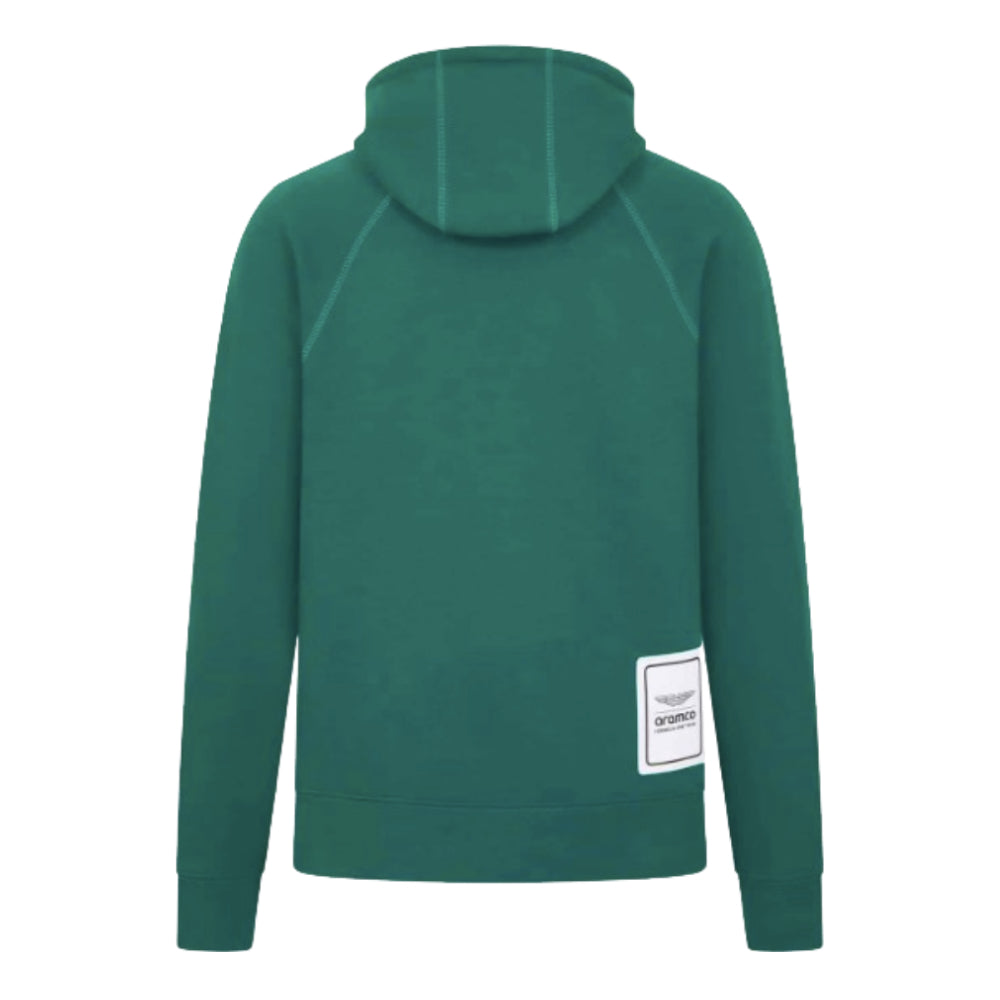 2024 Aston Martin Mens Logo Hoody (Green)