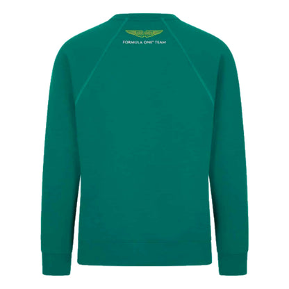 2024 Aston Martin Logo Crew Sweatshirt (Green)
