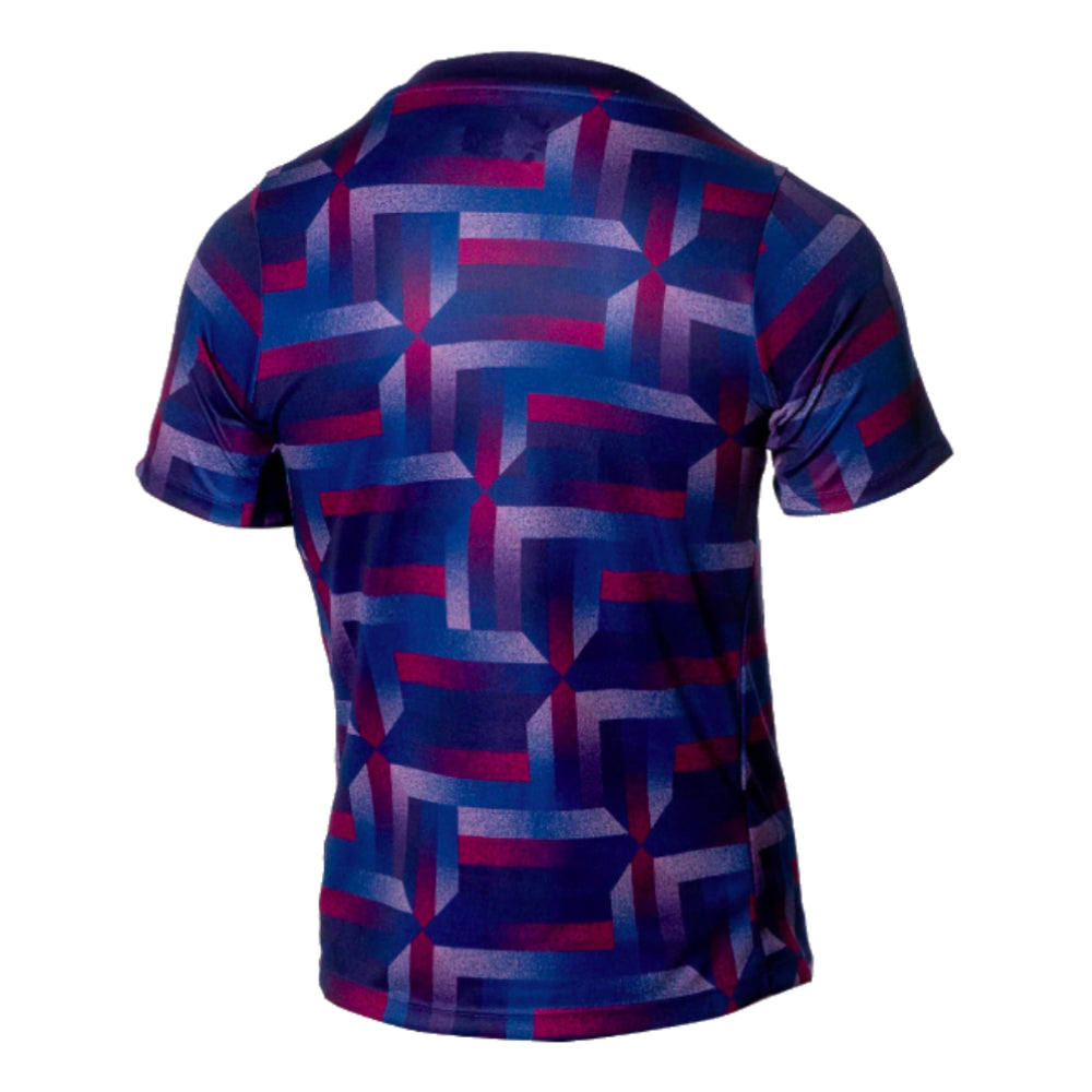 2024-2025 England Academy Pro Pre-Match Shirt (Purple Ink)