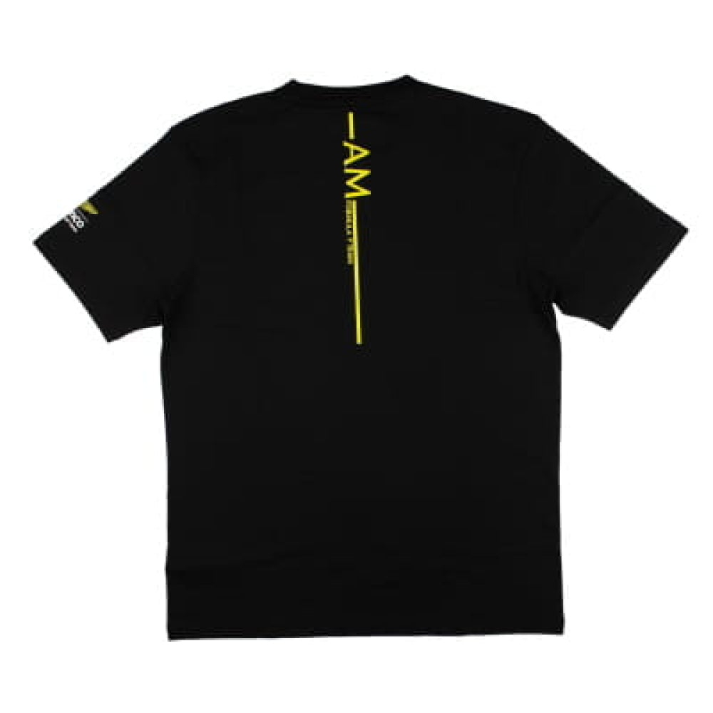 2024 Aston Martin Lifestyle Wireframe Tee (Black)