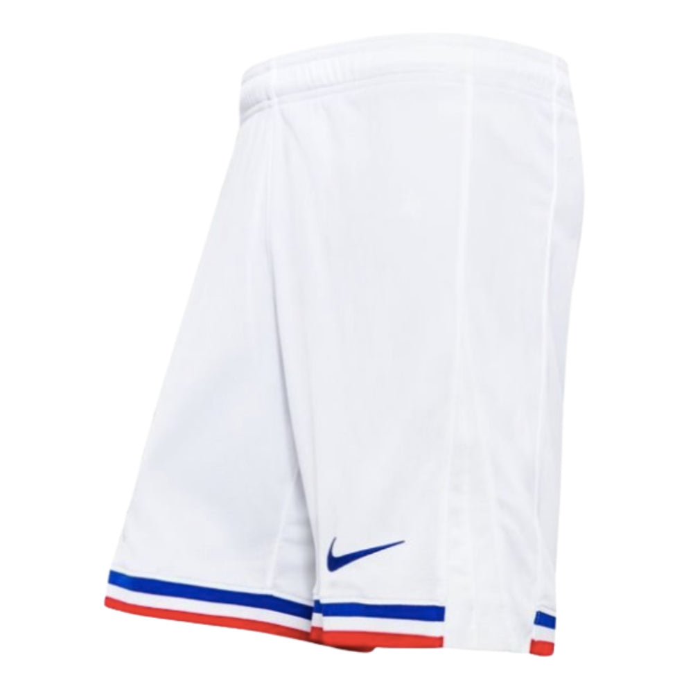 2024-2025 France Home Shorts (White)