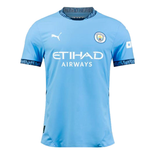 2024-2025 Man City Home Authentic Shirt