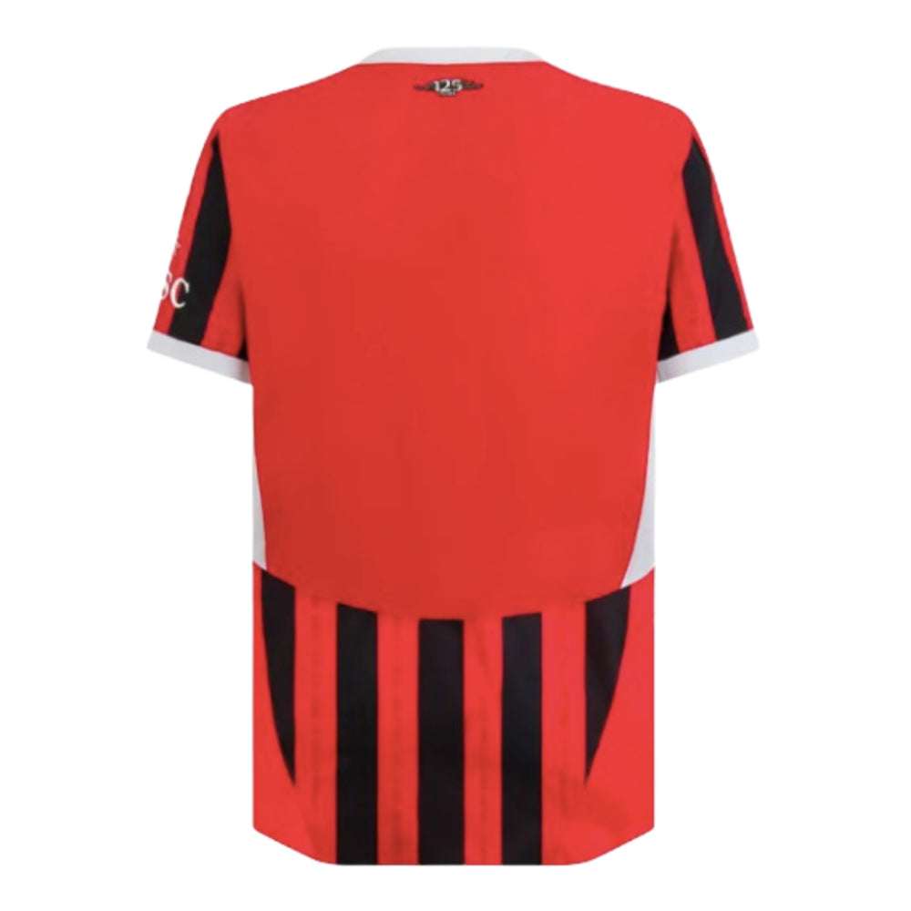 2024-2025 AC Milan Home Authentic Shirt