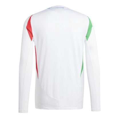 2024-2025 Italy Authentic Long Sleeve Away Shirt