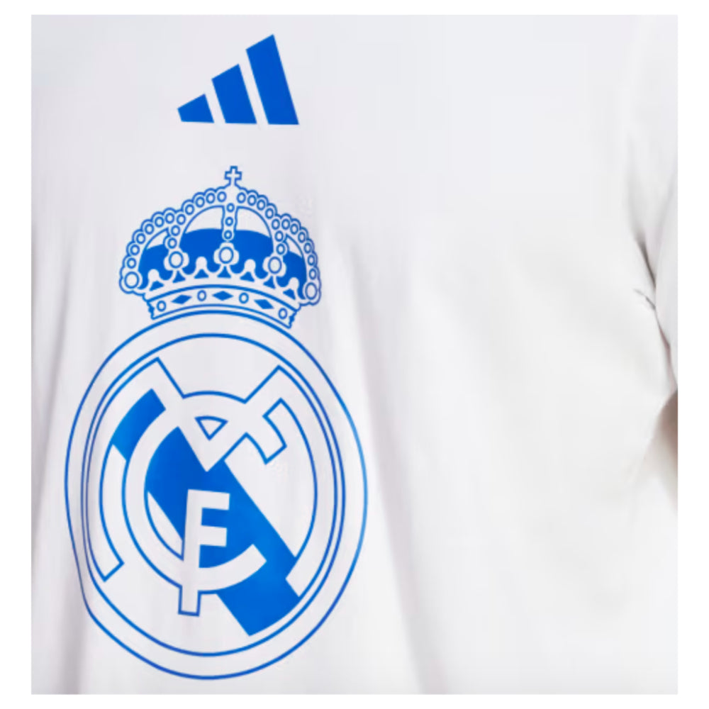 2024-2025 Real Madrid DNA Graphic Tee (White)
