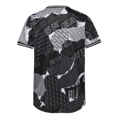 2024-2025 Denmark Pre-Game Jersey (Black) - Kids