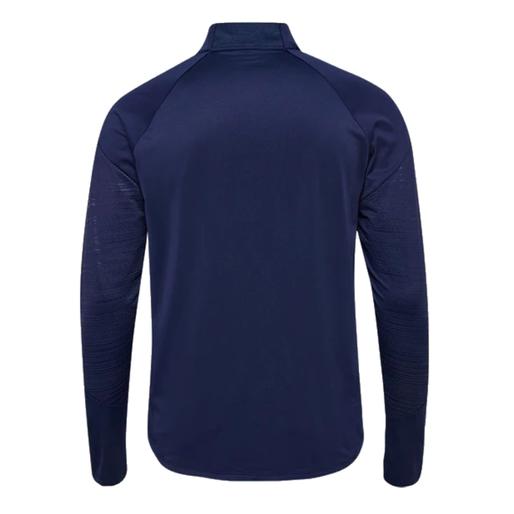 2024-2025 Denmark Pro Half Zip Sweat Top (Marine)
