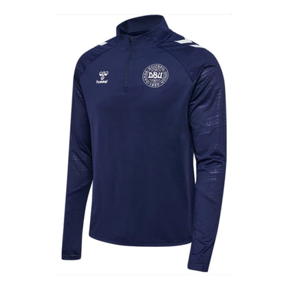 2024-2025 Denmark Pro Half Zip Sweat Top (Marine)