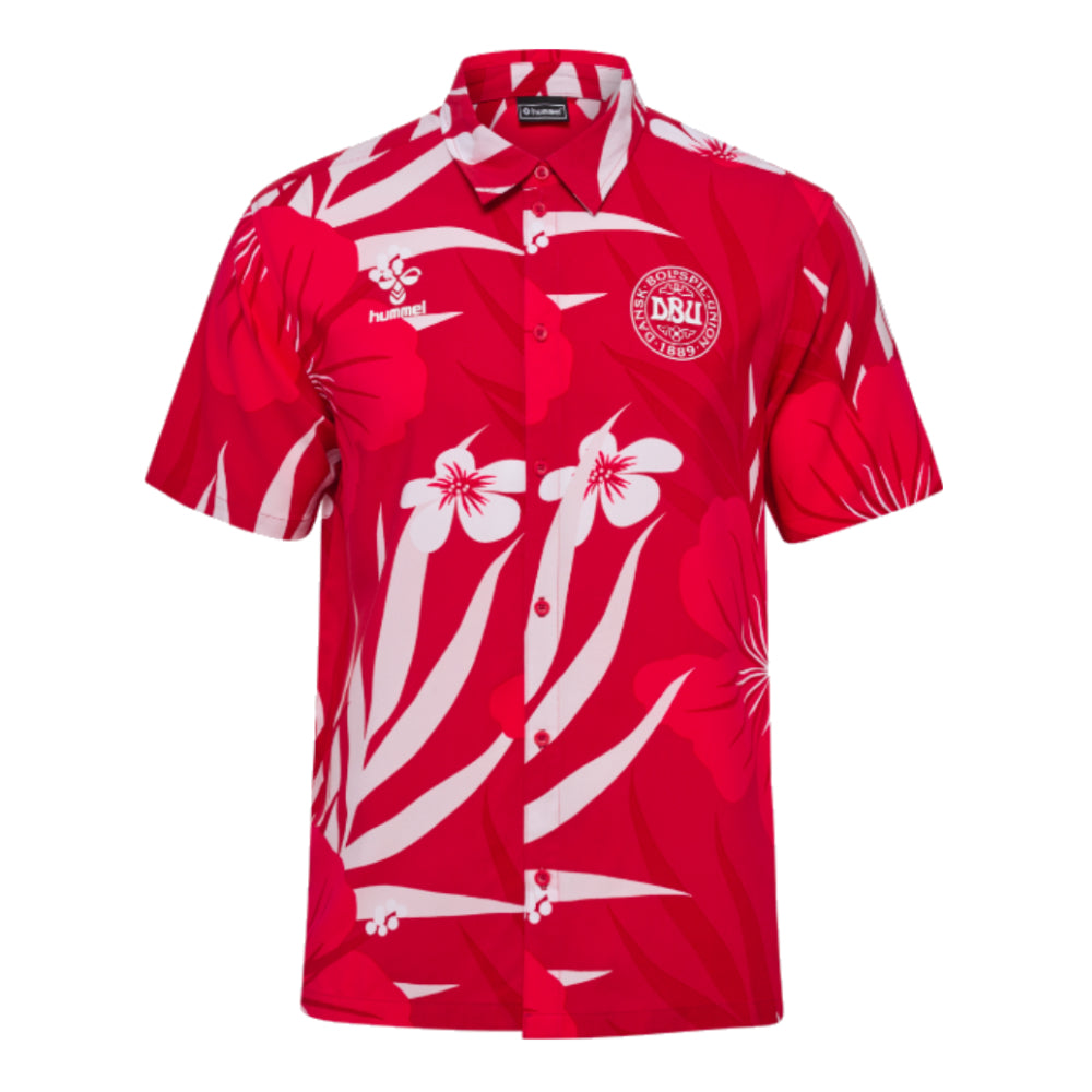 2024-2025 Denmark Fan Shirt (Red)