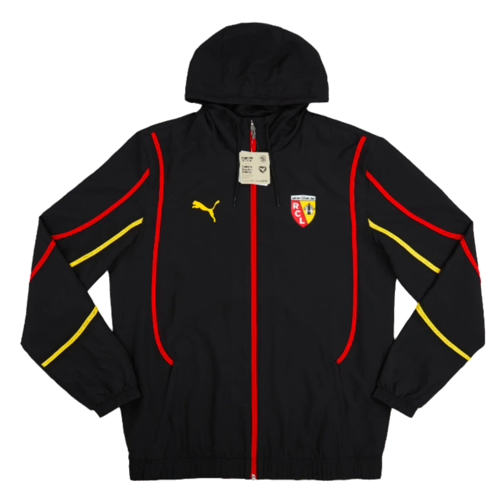 2024-2025 Racing Lens Pre-Match Woven Jacket (Black)