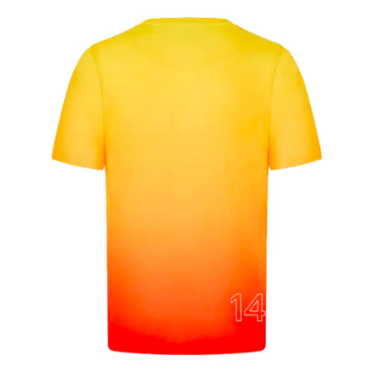 2024 Aston Martin Team Barcelona Alonso Graphic T-Shirt