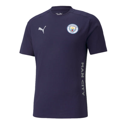 2024-2025 Man City Casuals Tee (Navy)