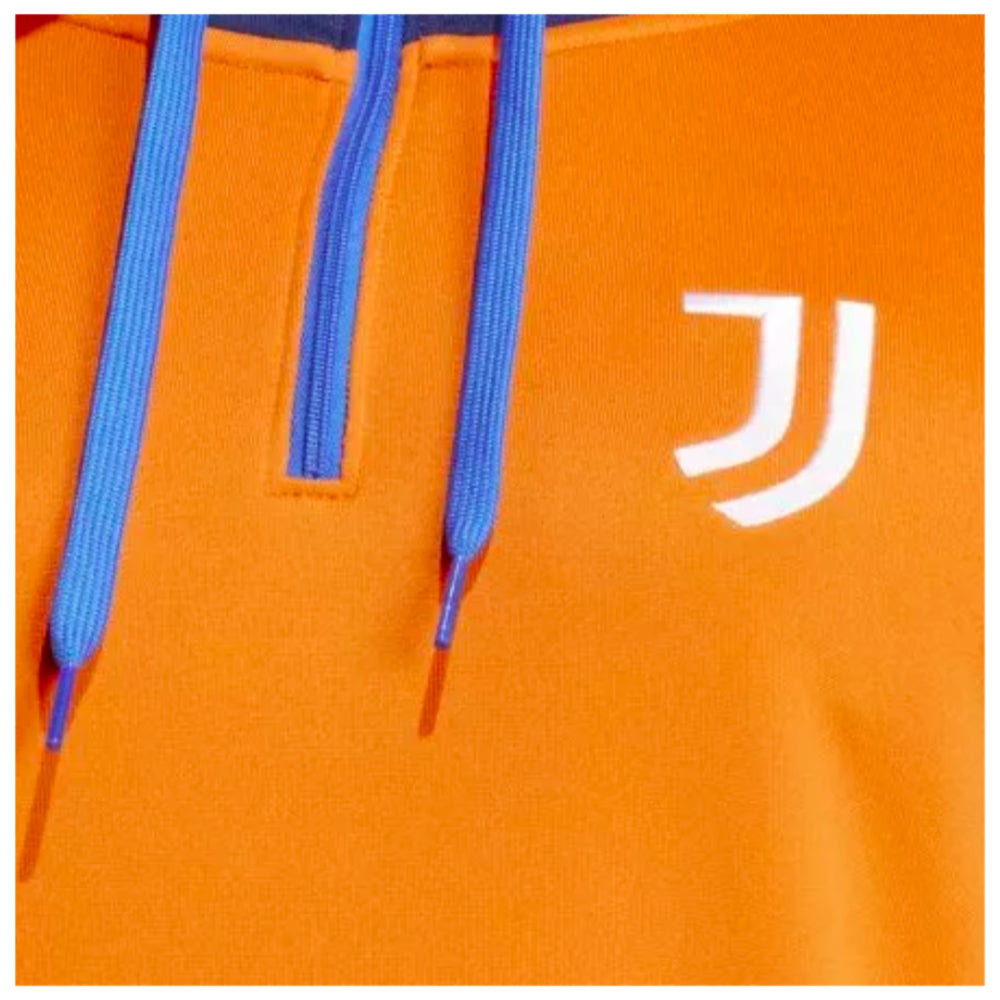2024-2025 Juventus Travel Hoody (Orange)