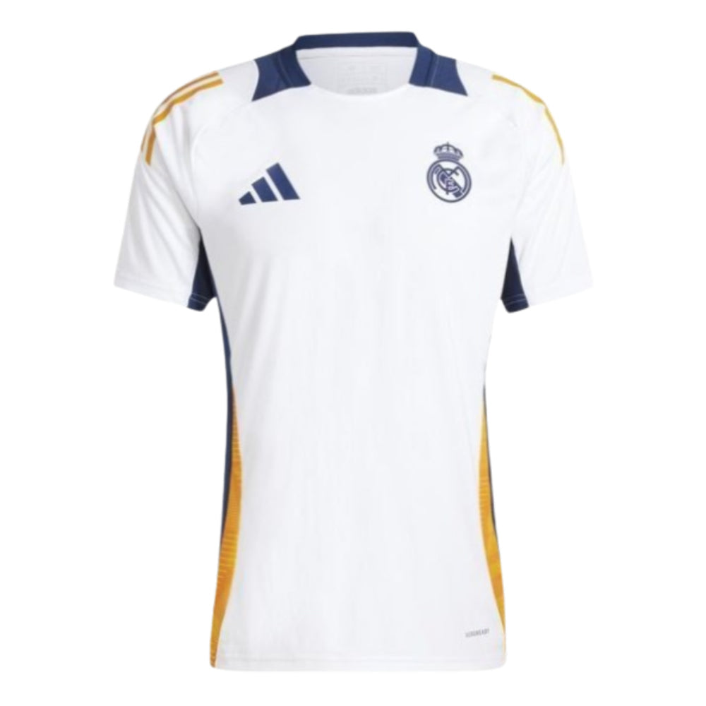 2024-2025 Real Madrid Training Tee (White)