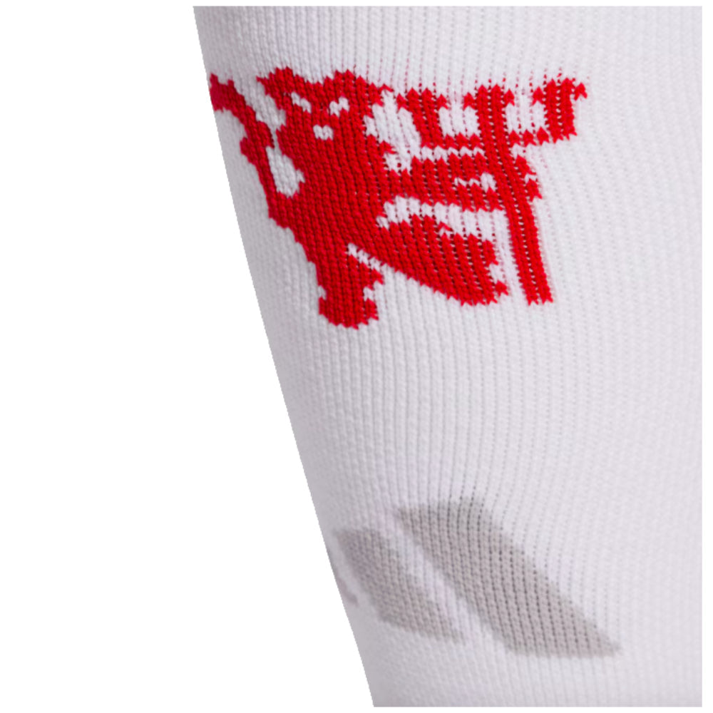 2024-2025 Man Utd Home Socks (White)