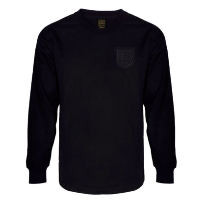 England 1966 LS World Cup Final Black Out No 6 Shirt
