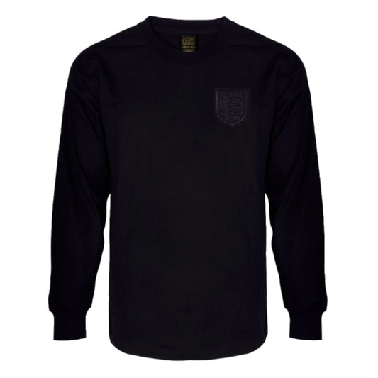 England 1966 LS World Cup Final Black Out No 6 Shirt