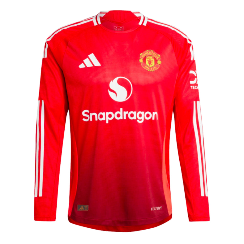 2024/25 Man Utd player Long Sleeve Home Shirt