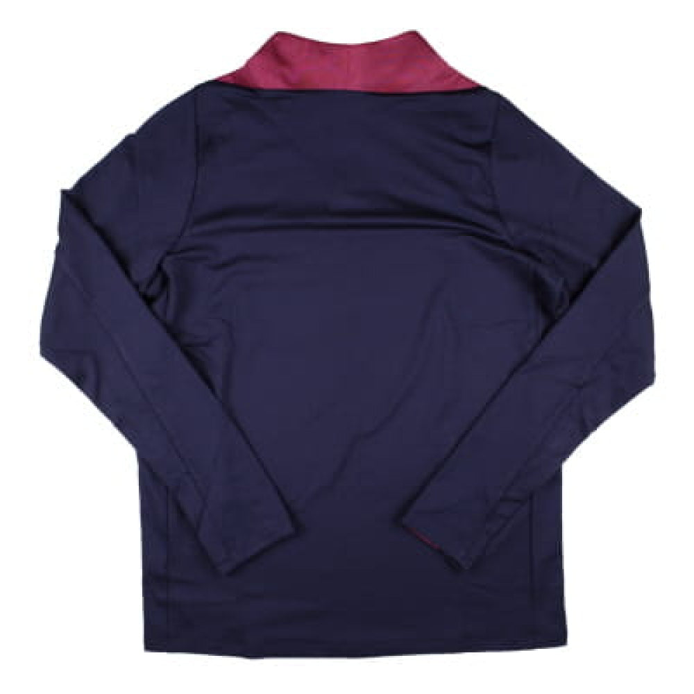 2024-2025 England Strike Football Drill Top (Purple Ink)