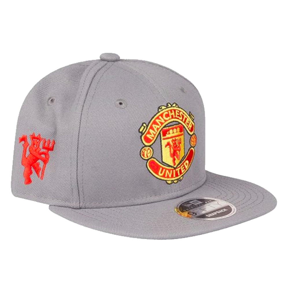 Man Utd Chain Stitch 9Fifty Cap (Dark Grey)