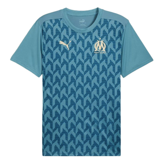 2024-2025 Marseille Pre-Match Shirt (Bold Blue)