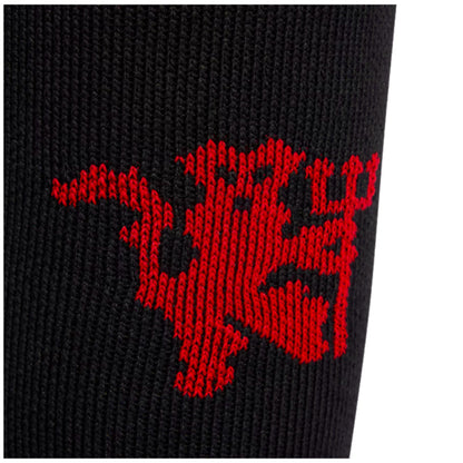 2024-2025 Man Utd Home Socks (Black)