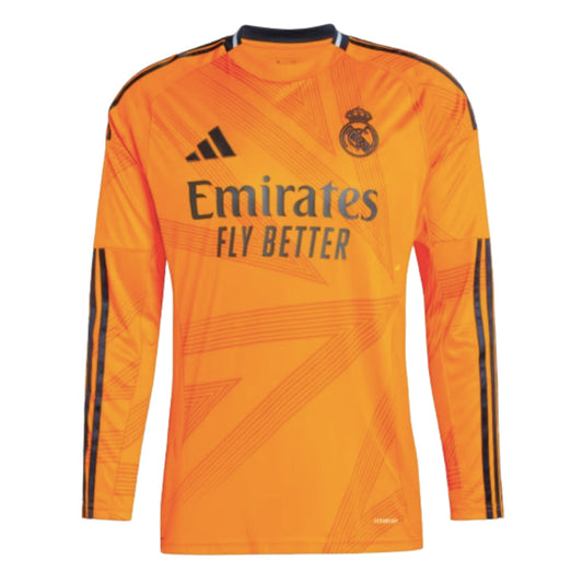 2024/25 Real Madrid Long Sleeve Away Shirt