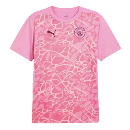 2024-2025 Man City Pre-Match Shirt (Pink)
