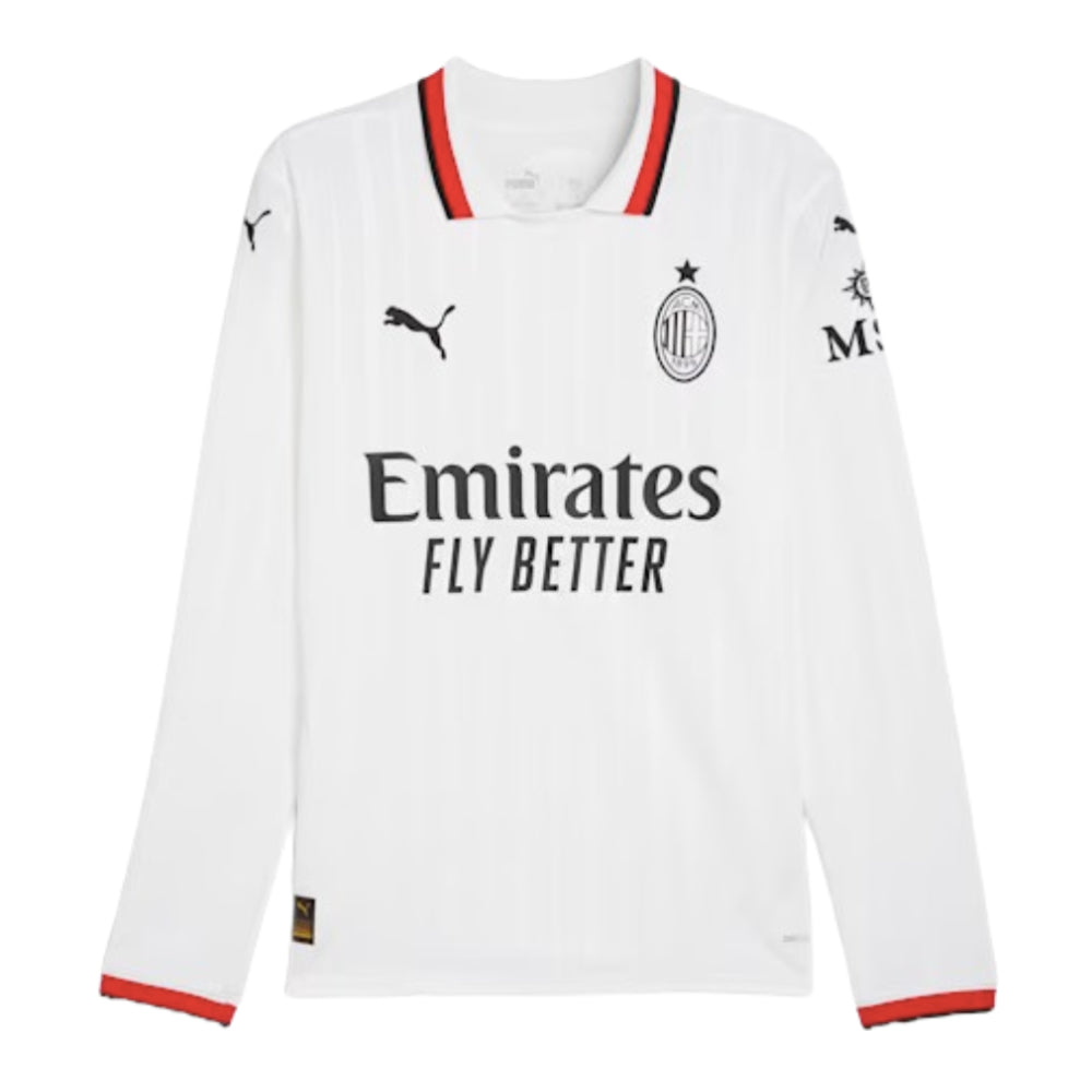 2024-2025 AC Milan Away Long Sleeve Shirt