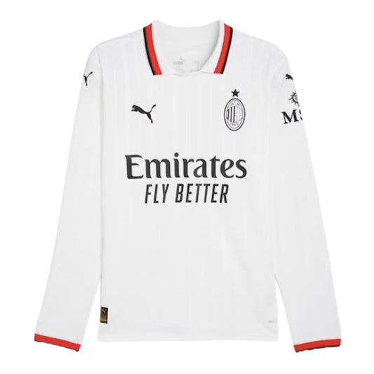 2024-2025 AC Milan Away Long Sleeve Shirt