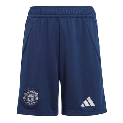 2024-2025 Man Utd Away Shorts (Night Indigo) - Kids