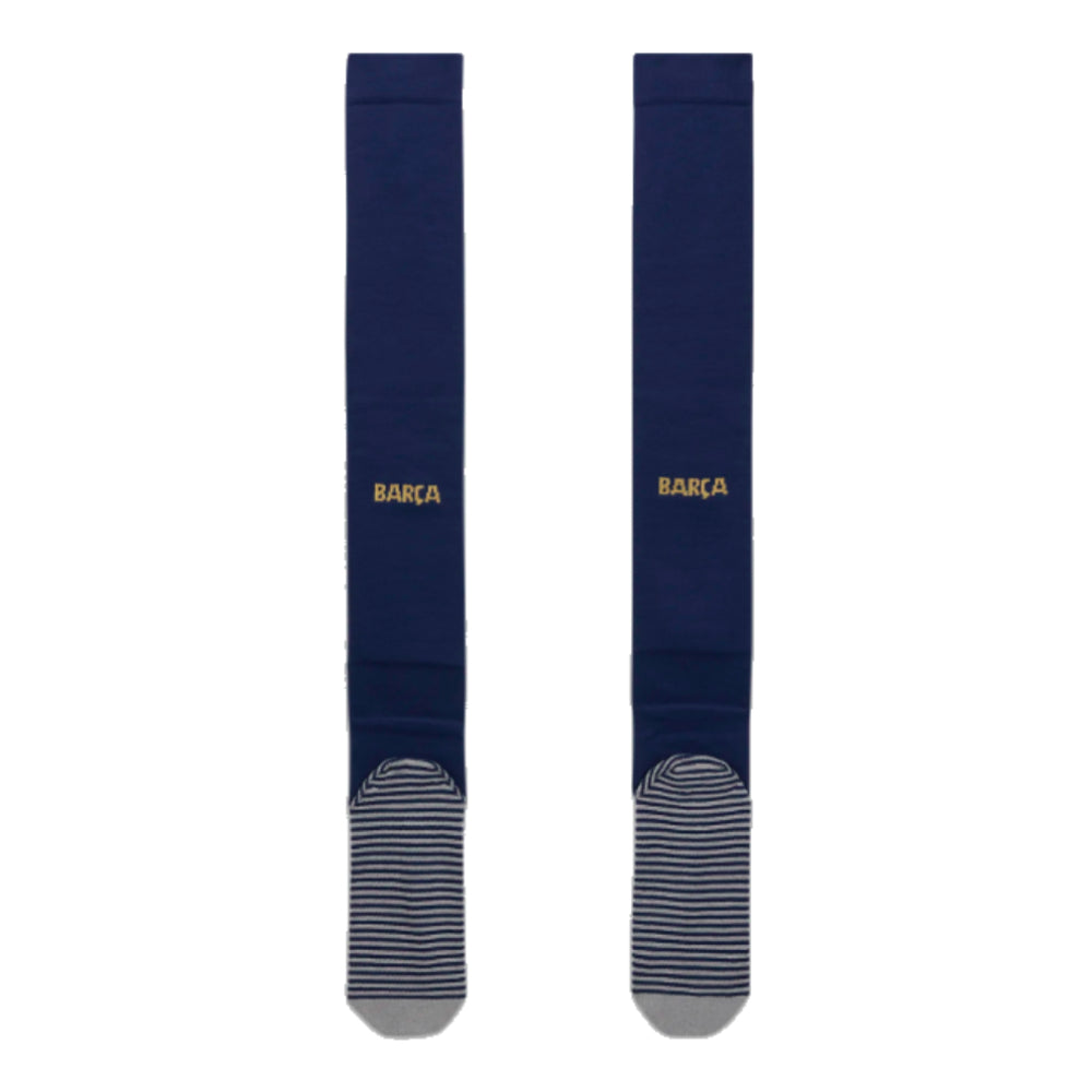 2024-2025 Barcelona Home Socks (Navy)