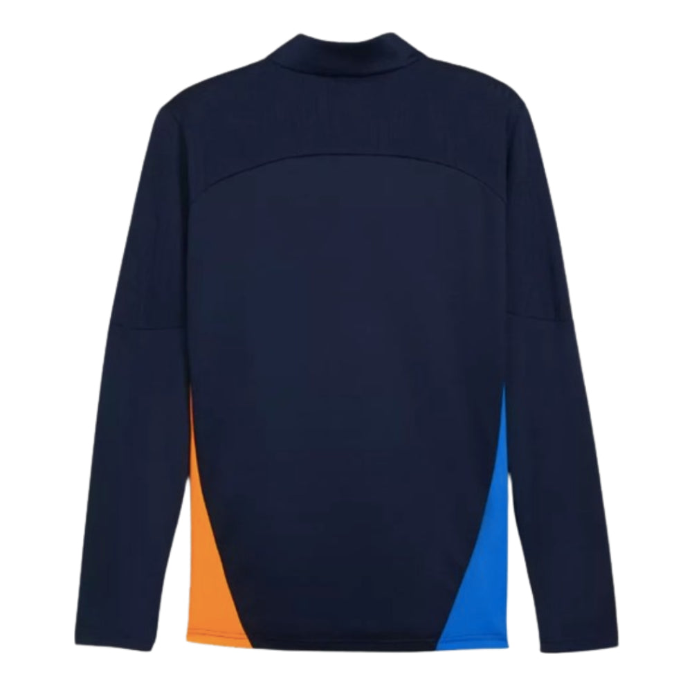 2024-2025 Marseille Training 1/4 Zip Top (Navy)