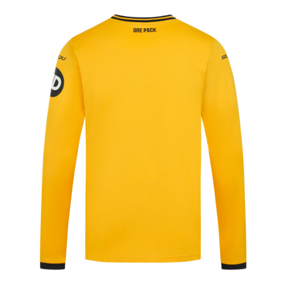 2024/25 Wolves Long Sleeve Home Shirt