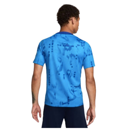 2024-2025 Chelsea Academy Pro Pre-Match Shirt (Blue)