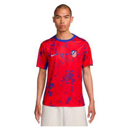 2024-2025 Atletico Madrid Dri-FIT Pre-Match Shirt (Red)