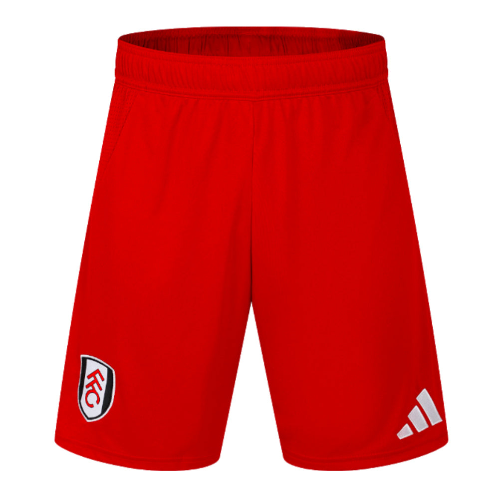 2024-2025 Fulham Away Shorts (Red)