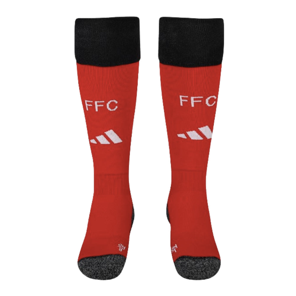 2024-2025 Fulham Away Socks (Red)