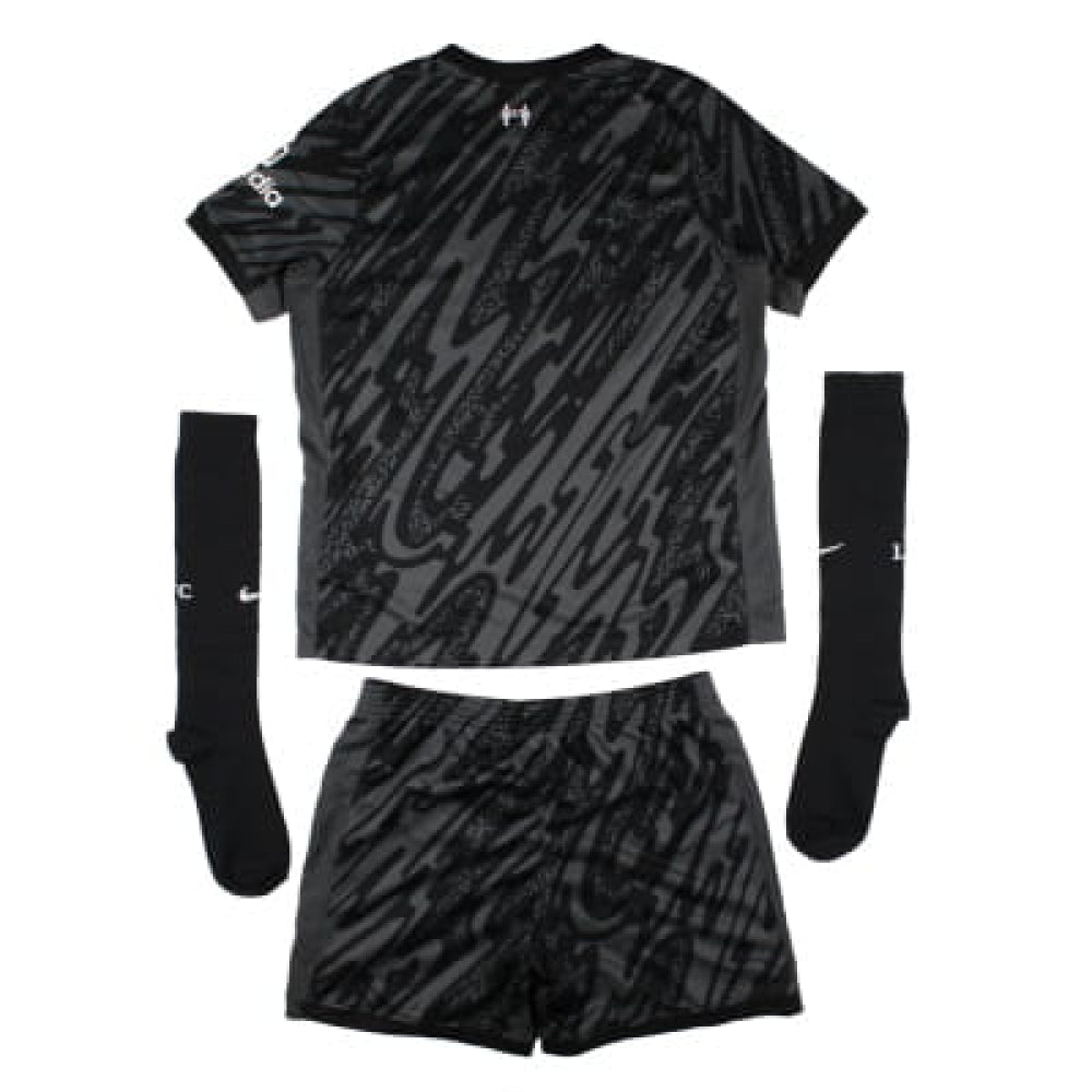 2024-2025 Liverpool Goalkeeper Mini Kit (Black)