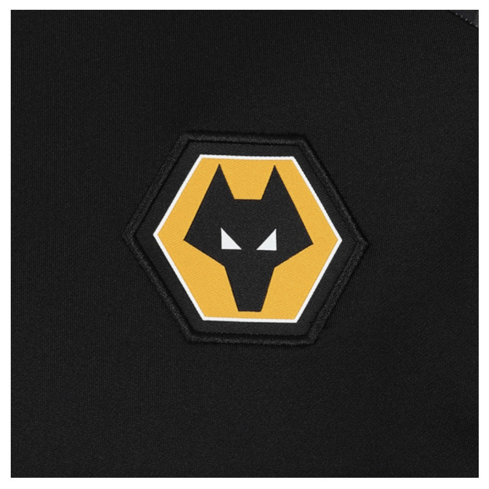 2024-2025 Wolves Pre Match 1/4 Zip Top (Black)